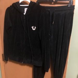 True Religion Black Jogger